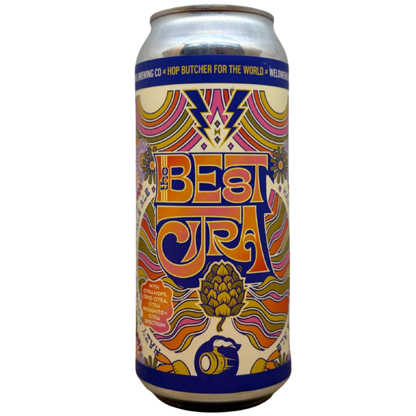 Weldwerks x Hop Butcher - The Best Citra – Double IPA van Weldwerks, blik 47,3 cl