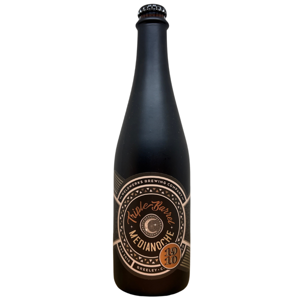 Weldwerks - Triple Barrel 1910 Medianoche – barrel aged stout van Weldwerks, 50 cl