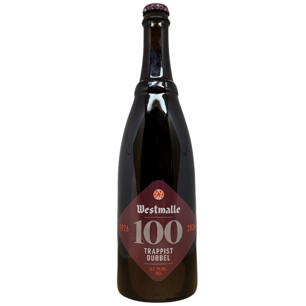 Brouwerij Trappisten van Westmalle - Westmalle Trappist Dubbel 100 – dubbel van Brouwerij Trappisten van Westmalle, fles 75 cl