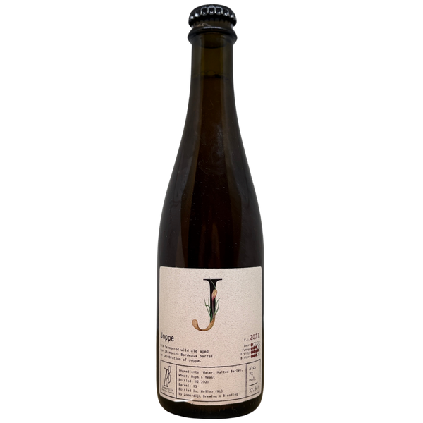 Zomerdijk Brewing & Blending - Joppe – barrel aged wild ale van Zomerdijk Brewing & Blending, fles 37,5 cl