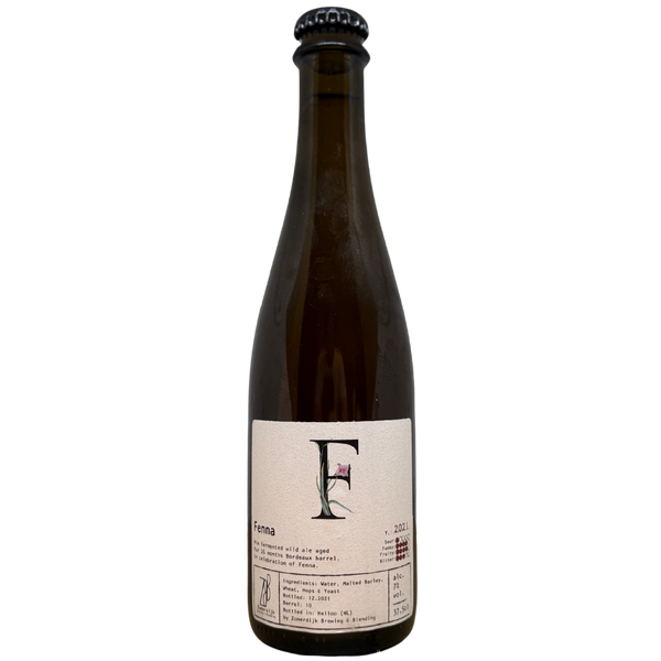 Zomerdijk Brewing & Blending - Fenna – barrel aged wild ale van Zomerdijk Brewing & Blending, fles 37,5 cl