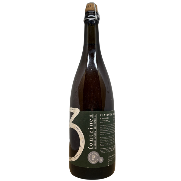 3 Fonteinen - Oude Geuze Platinum Blend Honing (Season 20|21) Blend No. 40