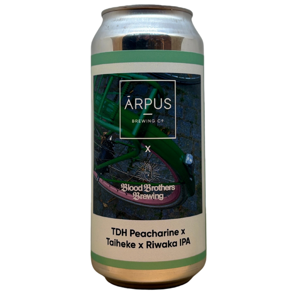 Arpus x Blood Brothers - TDH Peacherine x Taiheke x Riwaka IPA