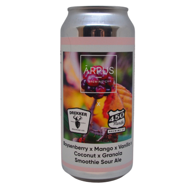 Arpus x Drekker x 450North - Boysenberry X Mango X Vanilla X Coconut X Granola Smoothie Sour Ale