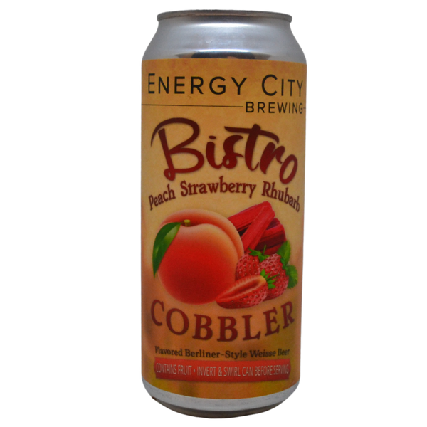 Energy City - Bistro Peach Strawberry Rhubarb Cobbler