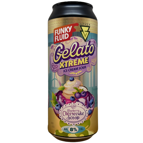 Funky Fluid x Azvex - Gelato XTREME: Blueberry Cheesecake Scoop