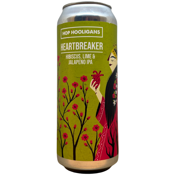 Hop Hooligans - Heartbreaker (Hibiscus, Lime & Jalapeno IPA)