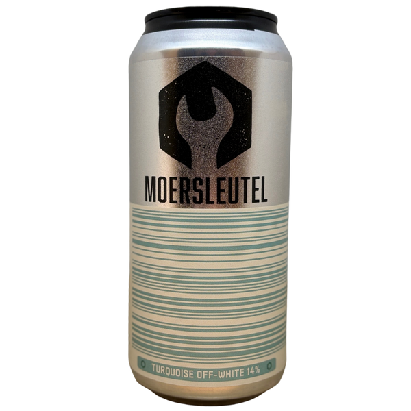 Moersleutel x Pinta - Barcode: Turquoise Off-White
