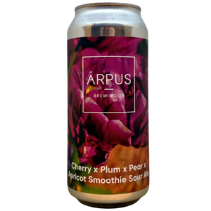 Arpus - Cherry x Plum x Pear x Apricot Smoothie Sour Ale – smoothie sour van Arpus, blik 44 cl