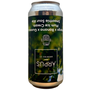 Arpus - Mango x Banana x Guava x Plum Ice Cream Smoothie Sour Ale – smoothie sour van Arpus, blik 44 cl