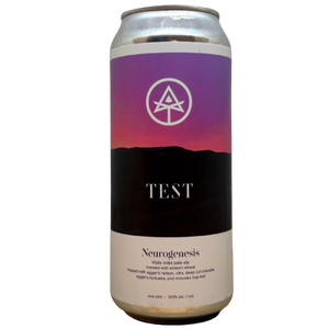 Autodidact x TEST - Neurogenesis – Triple IPA van Autodidact, blik 47,3 cl