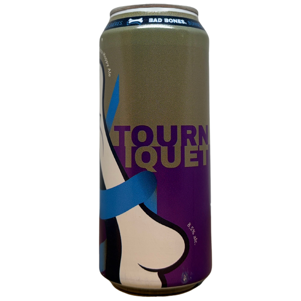 Bad Bones - Tourniquet – Double IPA van Bad Bones, blik 47,3 cl