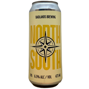 Badlands x Brasserie Du Bas x Le Ketch - North South – IPA van Badlands, blik 47,3 cl