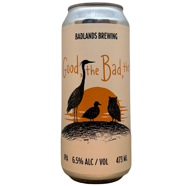 Badlands x Sonnen Hill x GoodLot - The Good, The Bad, The Hilly – IPA van Badlands, blik 47,3 cl
