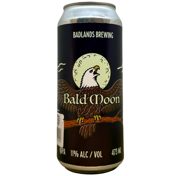 Badlands x Third Moon x Willibald - Bald Moon – Quadruple IPA van Badlands, blik 47,3 cl