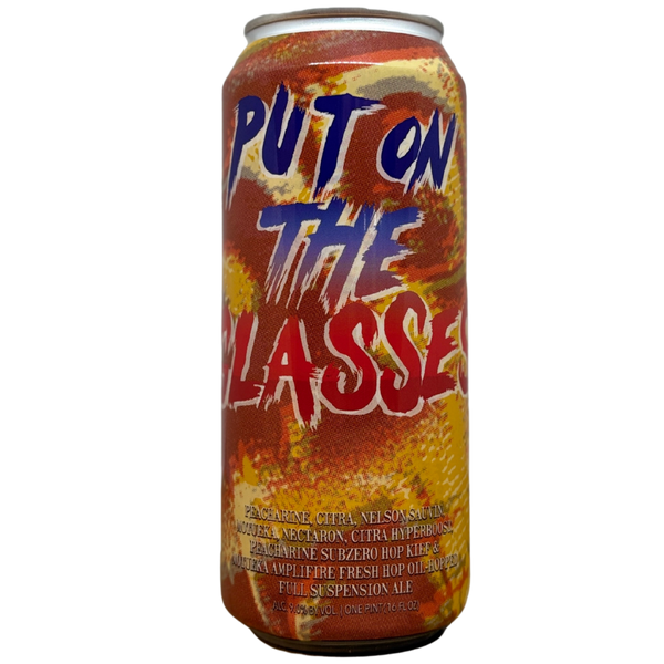 Hop Butcher x Off Script - Put On The Glasses – Double IPA van Hop Butcher For The World, blik 47,3 cl