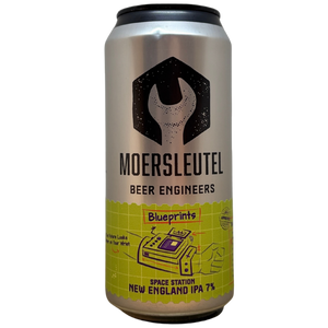 Moersleutel - Blueprints: Space Station – IPA van Moersleutel, blik 44 cl