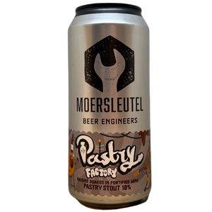 Moersleutel - Pastry Factory: Raisins Soaked In Fortified Wine – stout van Moersleutel, blik 44 cl