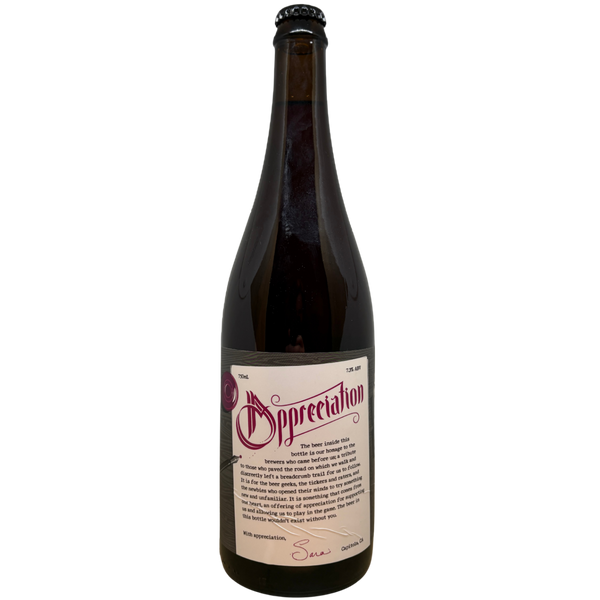 Sante Adairius Rustic Ales - Appreciation