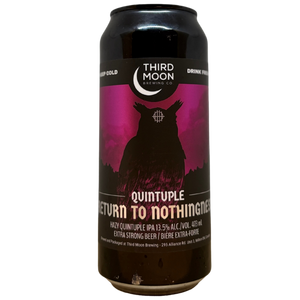 Third Moon - Quintuple Return To Nothingness – Quadruple IPA van Third Moon, blik 47,3 cl