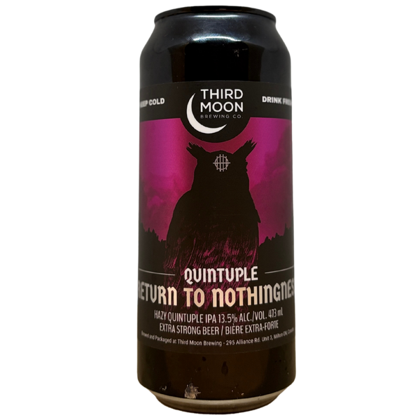 Third Moon - Quintuple Return To Nothingness – Quadruple IPA van Third Moon, blik 47,3 cl